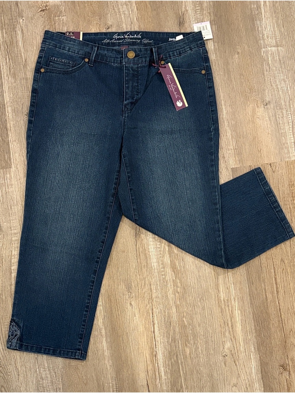 Gloria Vanderbilt Jordyn Dark Blue Women’s Jeans